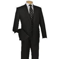 Alberto Nardoni Men's 2 Button Vented Jacket with Pleated Pants — Mens Suits & Blazers