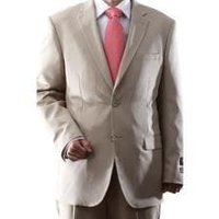 Alberto Nardoni Men's 2 Button Vented Jacket with Pleated Pants