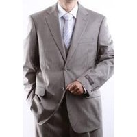 Veste Ventilée à 2 Boutons et Pantalon Plissé pour Hommes Alberto Nardoni — Costumes et vestons pour hommes