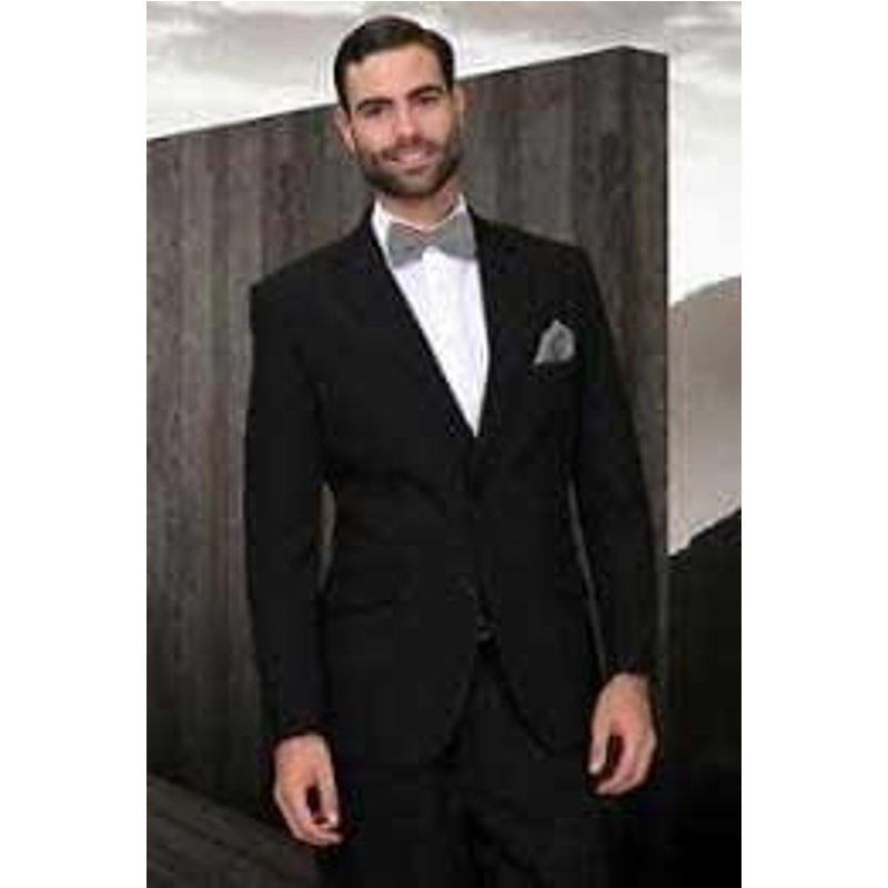 Alberto Nardoni Men's 2 Button Vented Jacket and Pleated Pant Suit — Mens Suits & Blazers