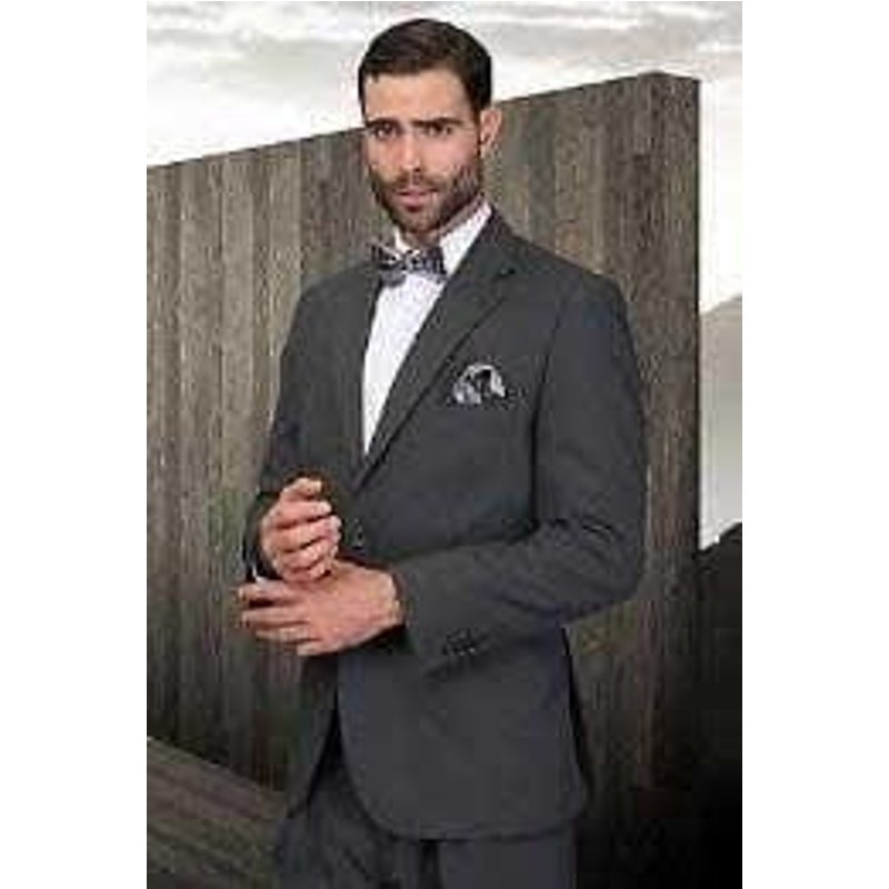 Veste à 2 boutons ventée et pantalon plissé pour hommes Alberto Nardoni — Costumes et vestons pour hommes