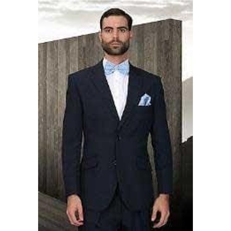 Veste à 2 boutons ventée et pantalon plissé pour hommes Alberto Nardoni — Costumes et vestons pour hommes