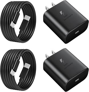 45W Fast Charger USB C for Samsung Galaxy S25/S24 Series