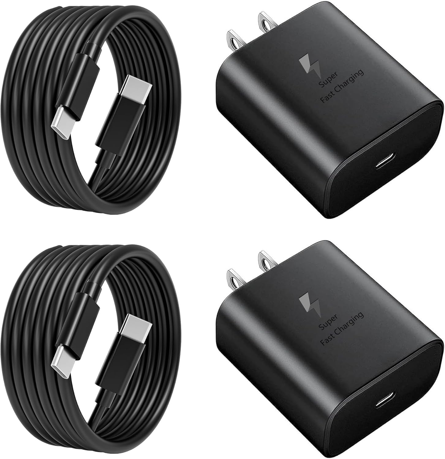 Chargeur Rapide USB C 45W pour Samsung Galaxy S25/S24 — Chargeur Rapide Usb C