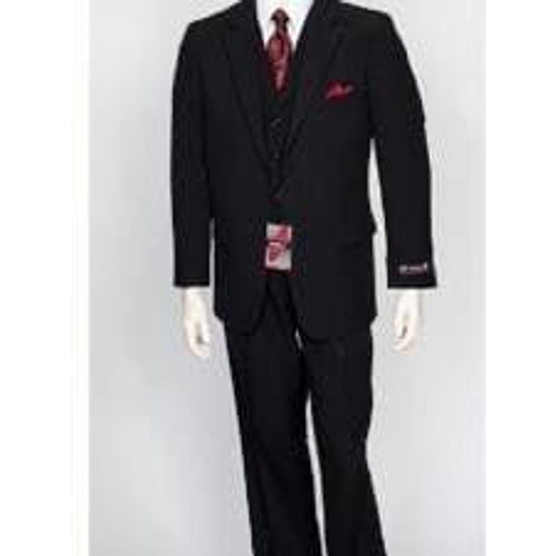 Alberto Nardoni Men's 2 Button Vented Jacket and Pleated Pant Suit
