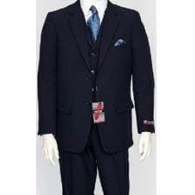 Alberto Nardoni Men's 2 Button Vented Jacket with Pleated Pants