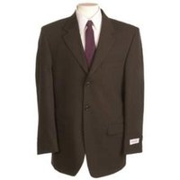 Alberto Nardoni Store Dark Brown Suit Size 36R — Mens Suits & Blazers