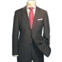 Alberto Nardoni Store Charcoal Gray Suit Size 36 Regular