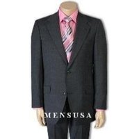 Alberto Nardoni Store Size 36 Regular Charcoal Suit