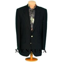 Taille 36 Texture de taille régulière Noir Taille 36r — Costumes et vestons pour hommes