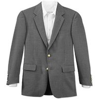 Alberto Nardoni Gray Suit Size 36 Regular with Flat Front Pants