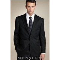 Taille 46 Costume noir Costume court — Costumes et vestons pour hommes