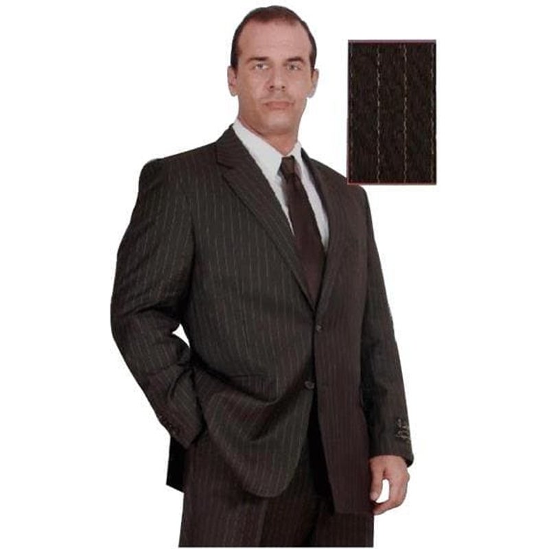 Taille 46 Suit brun Suit court — Costumes et vestons pour hommes