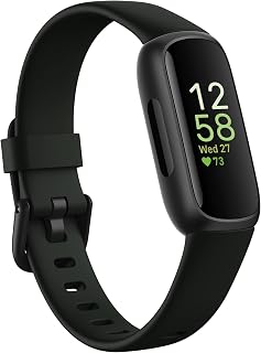 Google Fitbit Inspire 3 Suivi de Santé et de Fitness avec Surveillance de la Fréquence Cardiaque