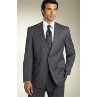 Alberto Nardoni Men's Size 54 Short Tan Beige Suit