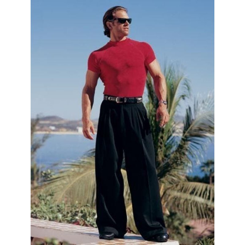 Pantalons habillés plissés pour hommes 48 Mizzani Super 120'S — Robes pour femmes