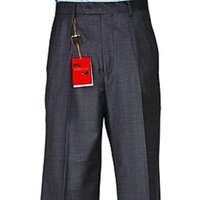 Mizzani Mens 54 Pleated Dress Pants Super 120'S — Womens Dresses