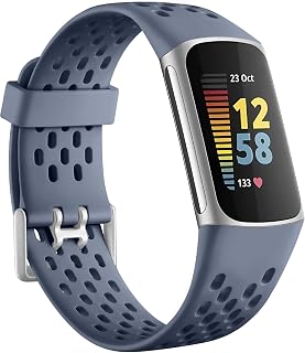 Bandes Getino pour Fitbit Charge 5 - Sangle Sport Ajustable Douce