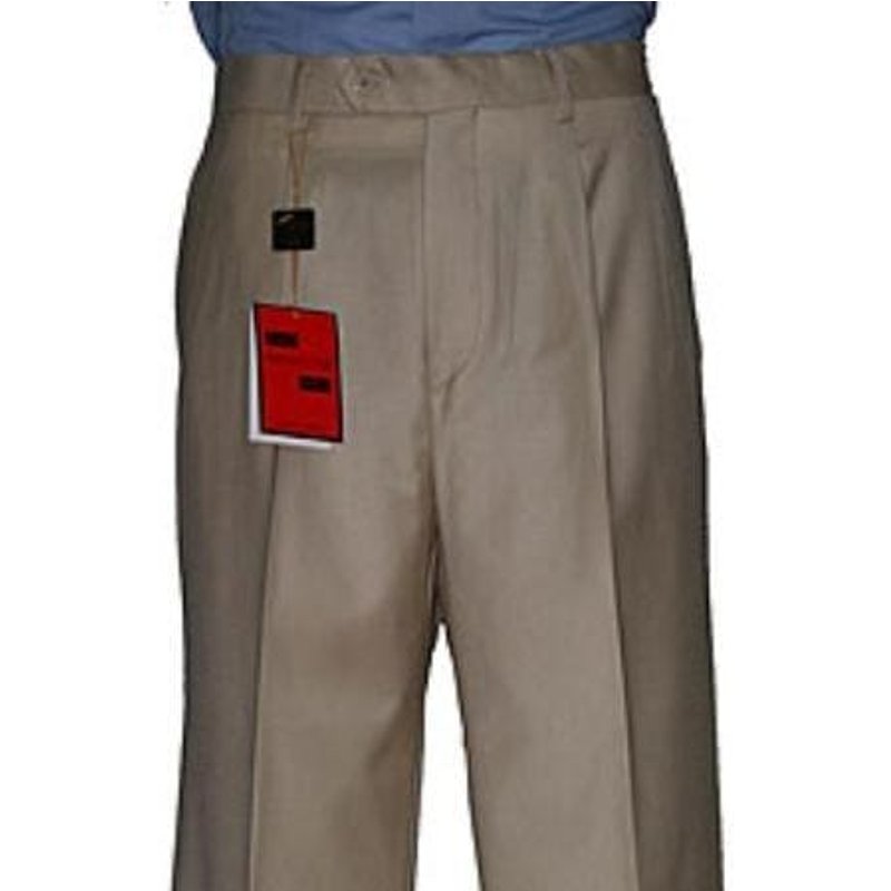 Pantalons habillés plissés pour hommes 58 Mizzani Super 120'S — Robes pour femmes