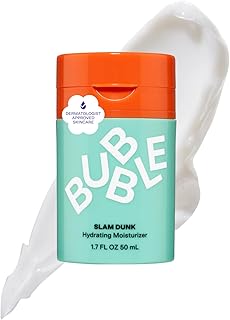 face moisturizer: Bubble Skincare Slam Dunk Hydrating Face Moisturizer - Travel Size Lightweight Face Lotion…