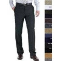 Mizzani Pleated Dress Pants for Men Super 120'S