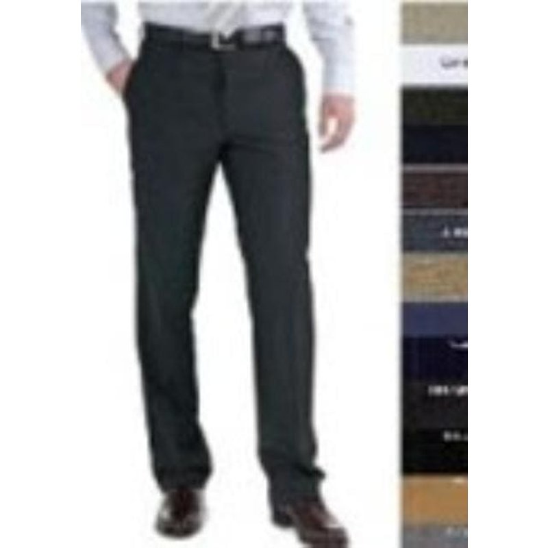 Pantalons habillés plissés pour hommes Mizzani Super 120'S — Robes pour femmes