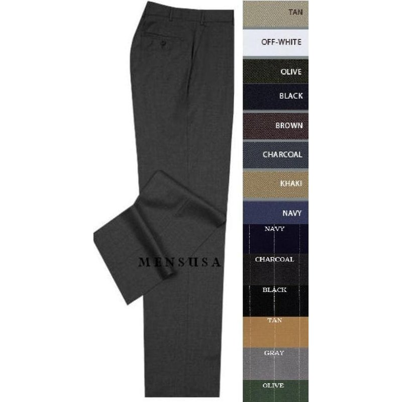 Pantalons habillés plissés pour hommes Mizzani — Robes pour femmes