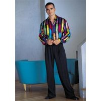 Mens Pleated Dress Pants Mizzani Pleated Super 120'S