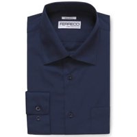 Alberto Nardoni Men's Dress Shirt Navy $35