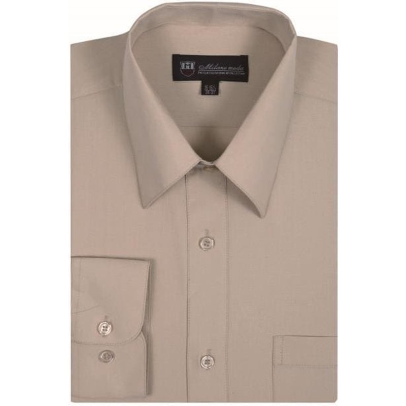 Chemise homme pas cher chemise Tan rabaissé chemise abordable 35 $ — Chemises habillées pour hommes