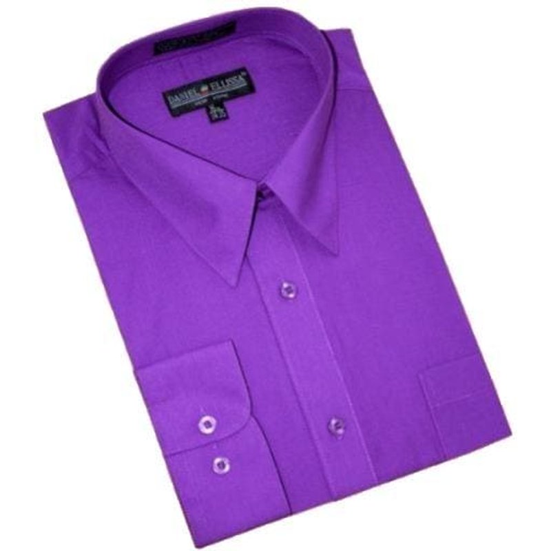 Chemise homme pas cher chemise violet rabaissé chemise abordable 35 $ — Chemises habillées pour hommes