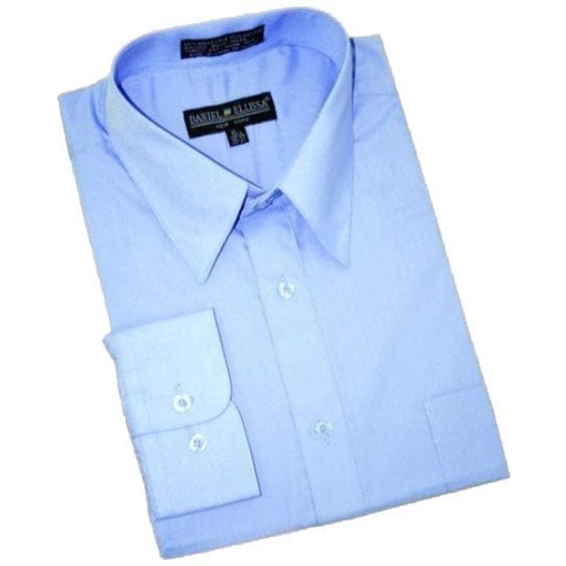 Chemise de costume pour homme Alberto Nardoni bleu clair — Chemises habillées pour hommes