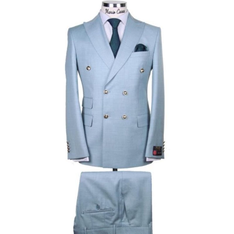Royal Blue Slim Fit Suit by AlbertoNardoniStore — Mens Suits & Blazers