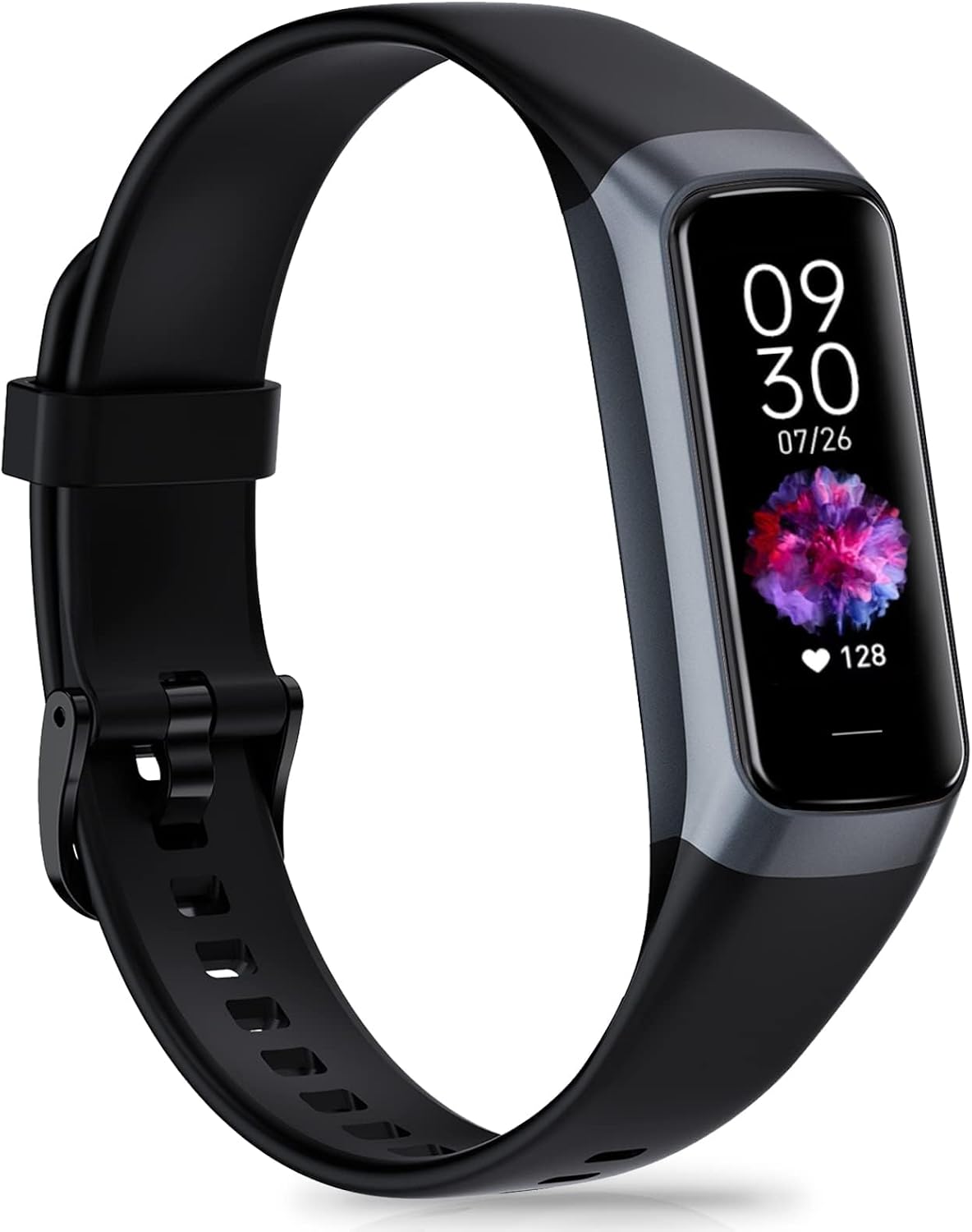Suivi d'activité avec moniteur de fréquence cardiaque 24/7 et suivi de la pression artérielle — Traqueur de condition physique
