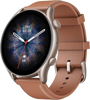 Montre intelligente Amazfit GTR 3 Pro 46mm avec GPS et batterie de 14 jours — Traqueur de condition physique