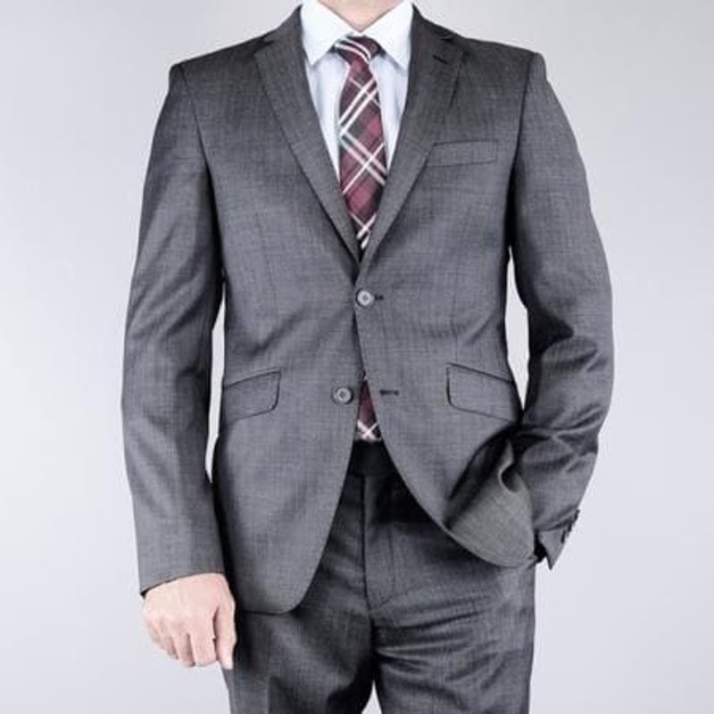 Coupe mince gris clair — Costumes et vestons pour hommes