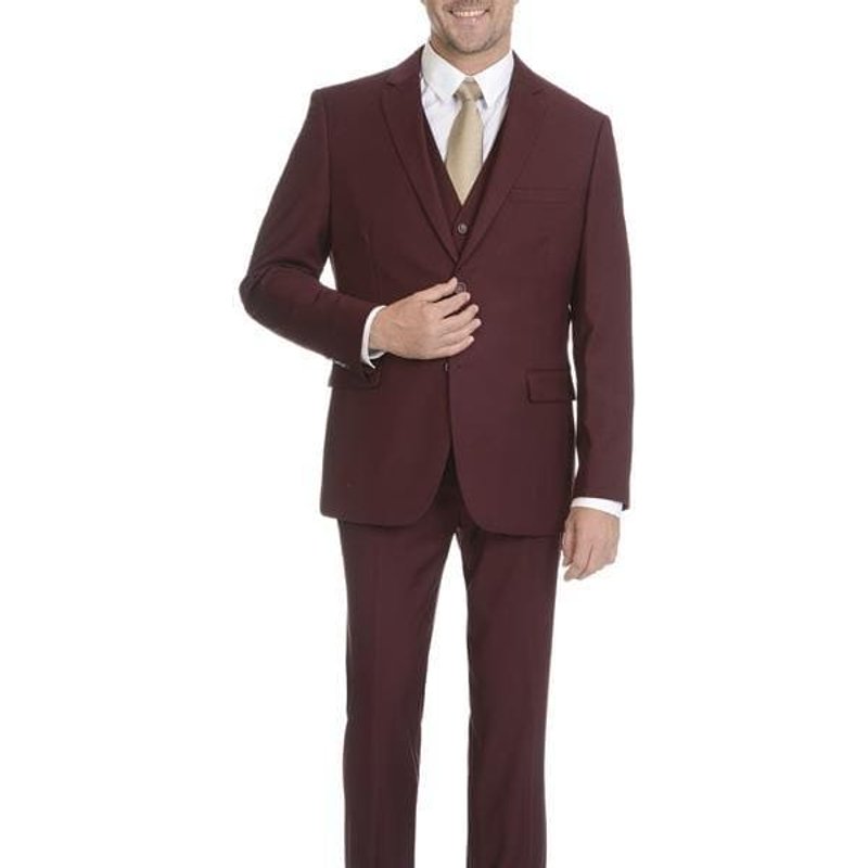 Coupe mince en Bourgogne — Costumes et vestons pour hommes