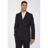 Alberto Nardoni Costume en Laine Ultra Ajusté à Double Boutonnage