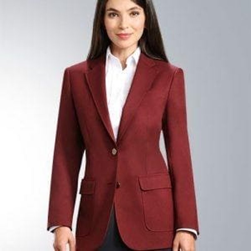 Alberto Nardoni Men's Jacket Burgundy — Mens Suits & Blazers