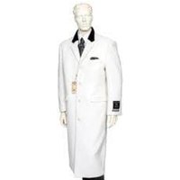 Manteau Blanc Long pour Homme AlbertoNardoniStore — Accessoires de mode
