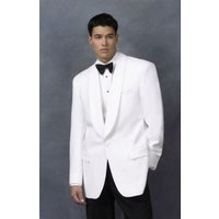 Veste de Dîner Blanche Neige 100% Polyester pour Hommes