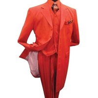 Alberto Nardoni Costume Zoot Rouge 1920 pour homme