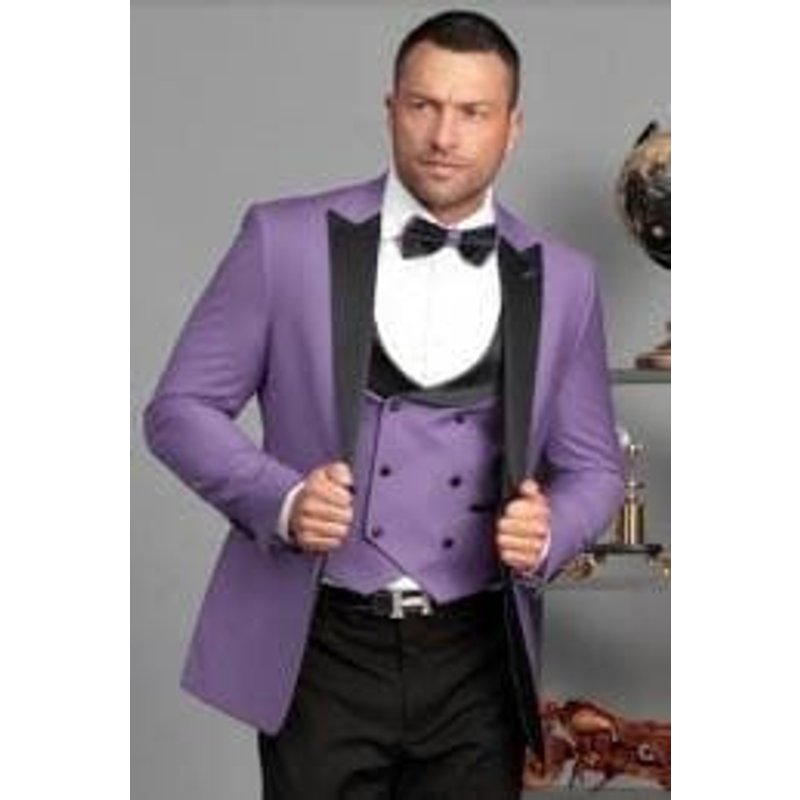 Lavender Tuxedo by AlbertoNardoniStore — Mens Suits & Blazers