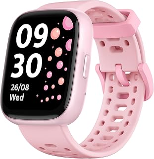Kids Smart Watch, 1.83" Fitness Tracker with Pedometer and Heart Rate Monitor