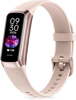 Fitness Tracker with Step Counter, Heart Rate Monitor, and AMOLED Screen