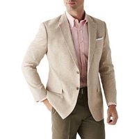 Mens Big and Tall Linen Blazer - Sand Sportcoat