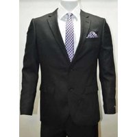 Mens Big and Tall Black Linen Blazer — Mens Suits & Blazers