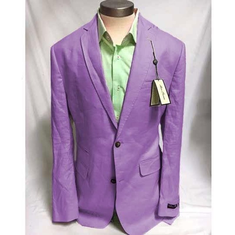 Blazer en lin pour hommes grande taille Alberto Nardoni — Costumes et vestons pour hommes