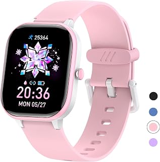 Montre de suivi d'activité pour enfants avec étanchéité IP68 et 19 modes sportifs — Traqueur de condition physique