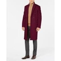 AlbertoNardoniStore Men's Peacoat with Button Closure — Winter Jacket Men